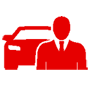 ikona auta i postaci